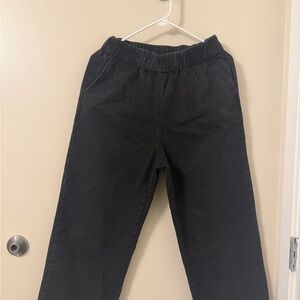 SHEIN Black Straight Leg Jeans